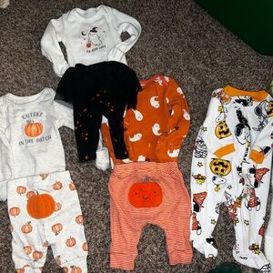 4 Halloween Newborn Outfits